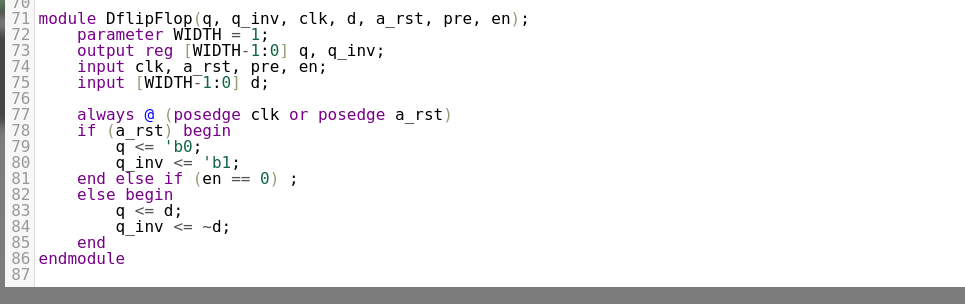 Circuit to Verilog